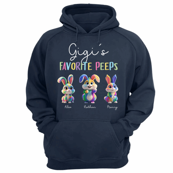 Gigi's Favorite Peeps - Personalized Easter Day Shirt - Image 13