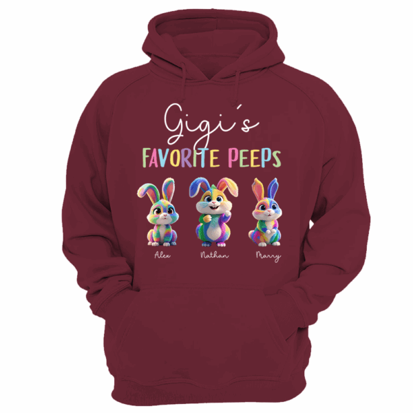 Gigi's Favorite Peeps - Personalized Easter Day Shirt - Image 8
