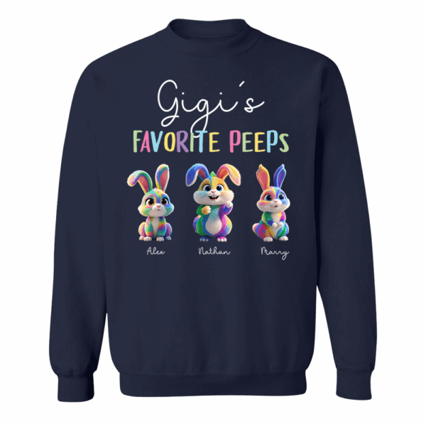 Gigi's Favorite Peeps - Personalized Easter Day Shirt - Image 9