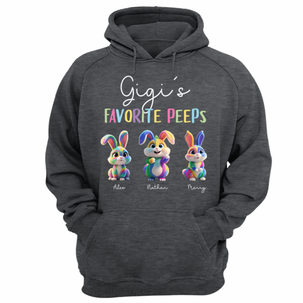 Gigi's Favorite Peeps - Personalized Easter Day Shirt - Image 7