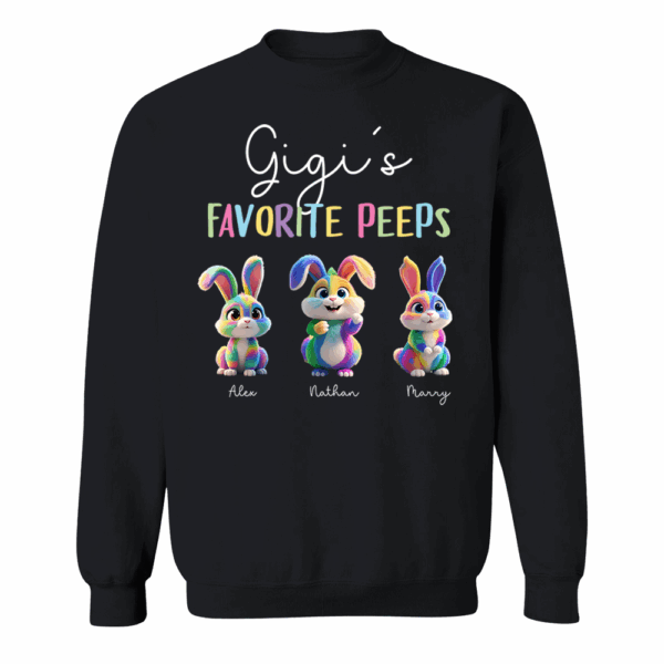 Gigi's Favorite Peeps - Personalized Easter Day Shirt - Image 6