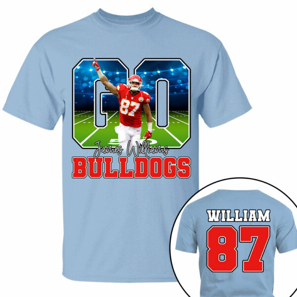 Go Team Name Personalized Shirt For Football Lover Football Mom H2511 - Image 4