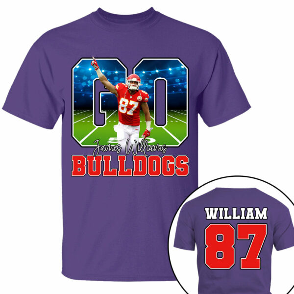 Go Team Name Personalized Shirt For Football Lover Football Mom H2511 - Image 7