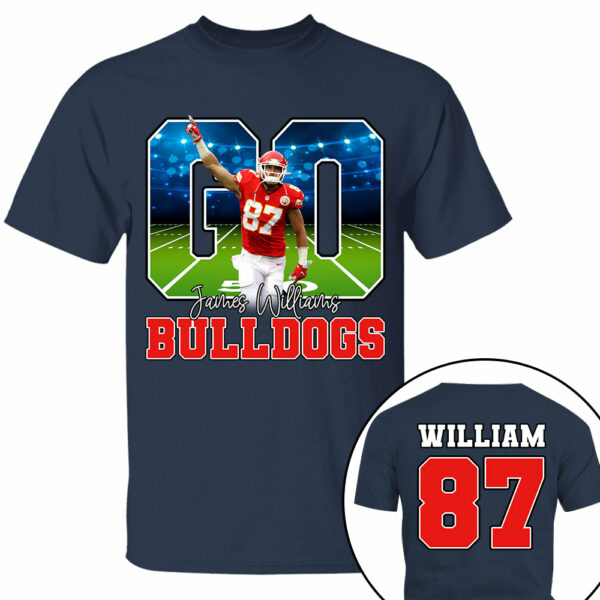 Go Team Name Personalized Shirt For Football Lover Football Mom H2511 - Image 8