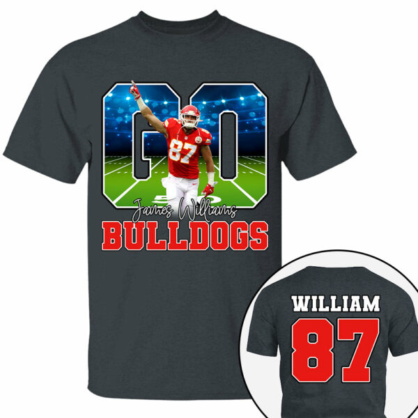 Go Team Name Personalized Shirt For Football Lover Football Mom H2511 - Image 6