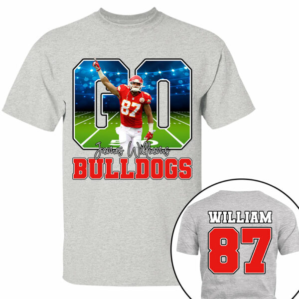 Go Team Name Personalized Shirt For Football Lover Football Mom H2511 - Image 2
