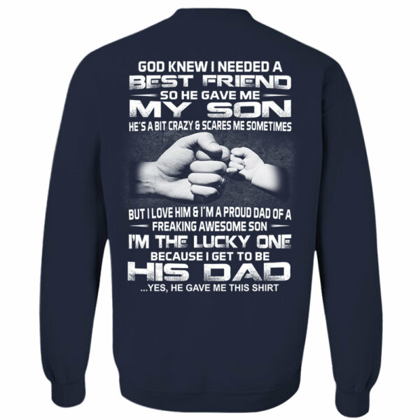 God Gave Me My Best Friend My Son Shirt Shirt Perfect Gift For Dad - Image 14
