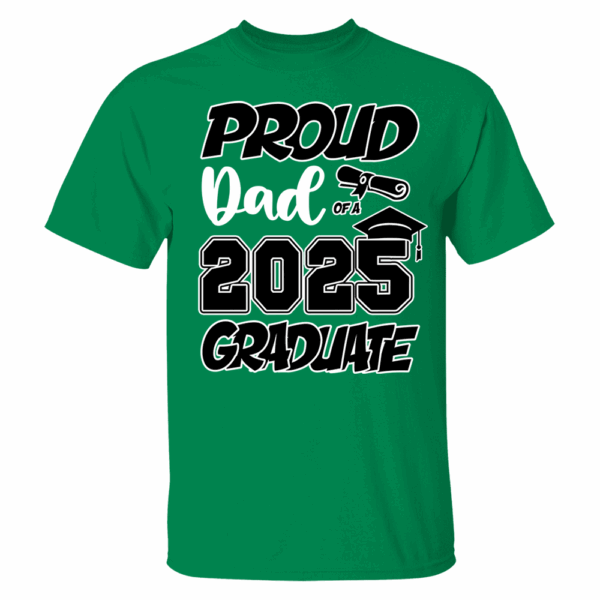 Graduation Class 2025 All Family Proud MOM DAD Graduate Tees Custom T-Shirts - Image 9