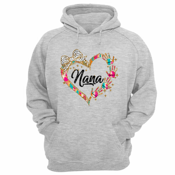 Grandma And Grandkids Coquette Christmas Personalized Shirts, Nickname And Names Can Be Changed - Image 7