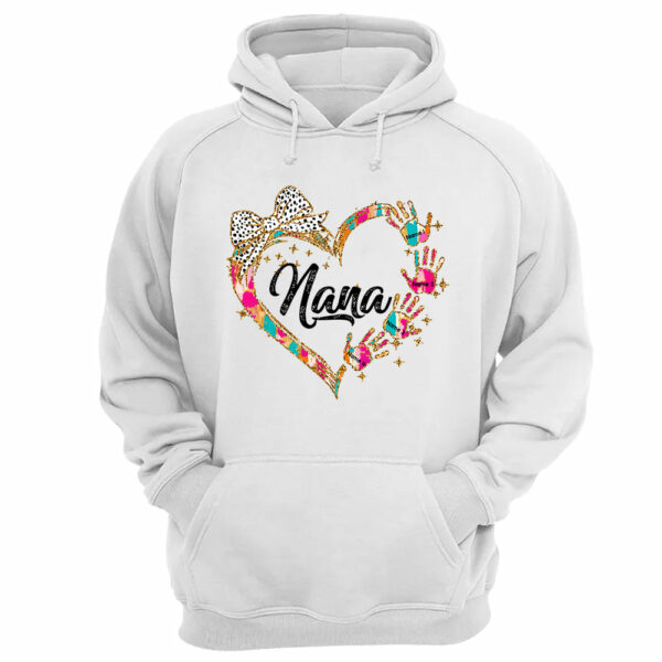 Grandma And Grandkids Coquette Christmas Personalized Shirts, Nickname And Names Can Be Changed - Image 6
