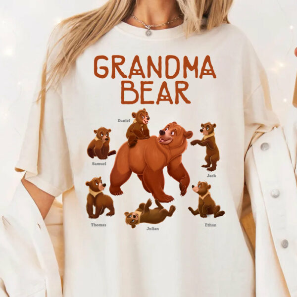 Grandma Bear - Personalized Shirt For Grandma