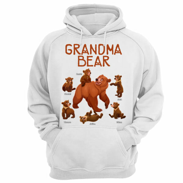 Grandma Bear - Personalized Shirt For Grandma - Image 12