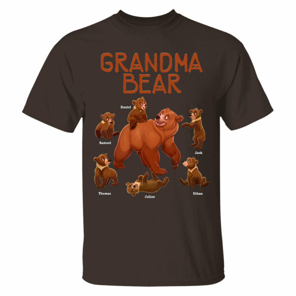 Grandma Bear - Personalized Shirt For Grandma - Image 7