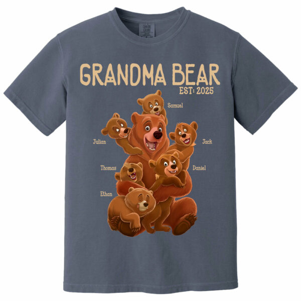 Grandma Bear - Personalized Shirt For Grandma Vr2 - Image 12