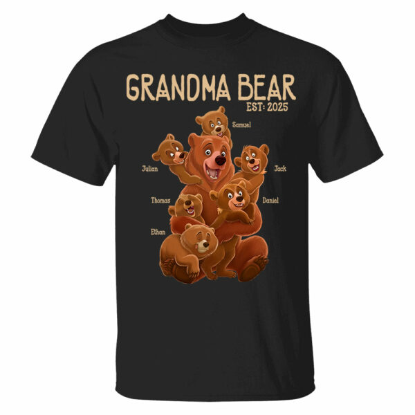 Grandma Bear - Personalized Shirt For Grandma Vr2 - Image 7
