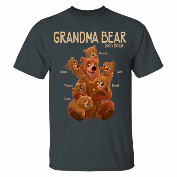 Grandma Bear - Personalized Shirt For Grandma Vr2 - Image 8
