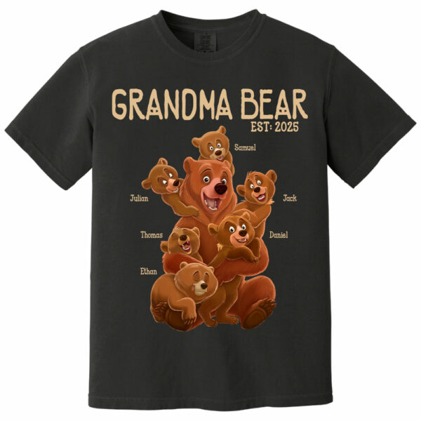 Grandma Bear - Personalized Shirt For Grandma Vr2 - Image 11