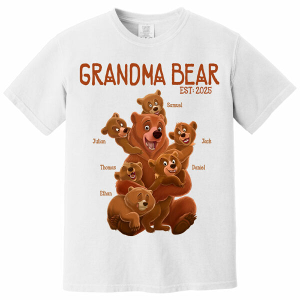 Grandma Bear - Personalized Shirt For Grandma Vr2 - Image 9
