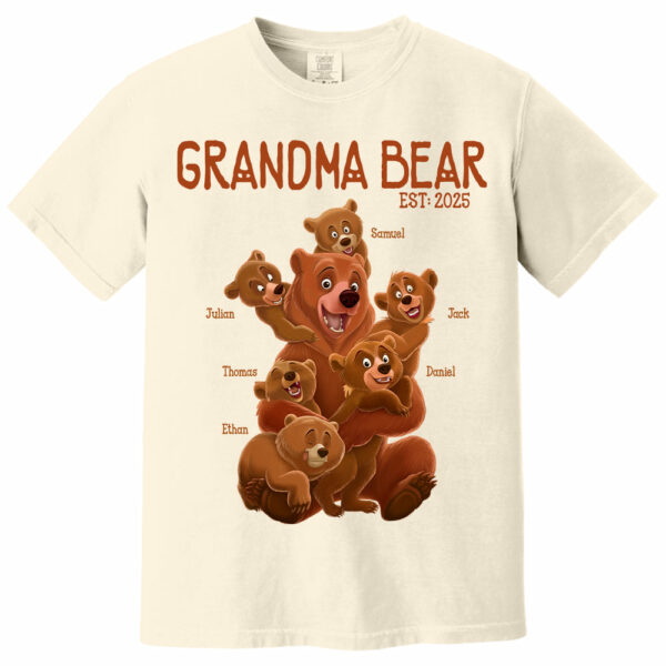 Grandma Bear - Personalized Shirt For Grandma Vr2 - Image 10