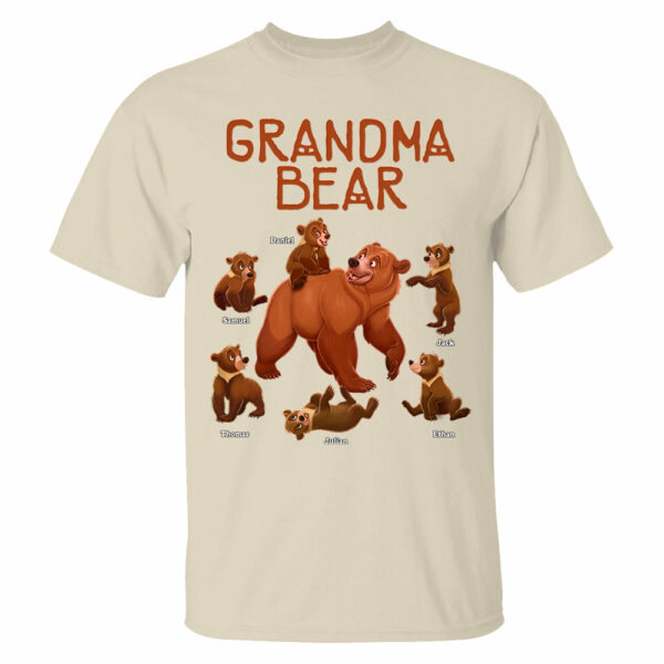 Grandma Bear - Personalized Shirt For Grandma - Image 2