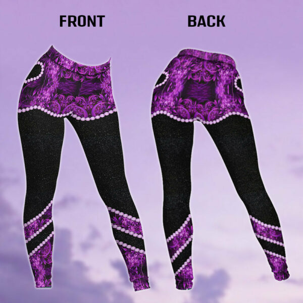 Grandma Heart And Grandkids Hands Personalized All Over Print Shirt, 3D Hoodie, Tank Top And Legging Set For Grandma - Image 3