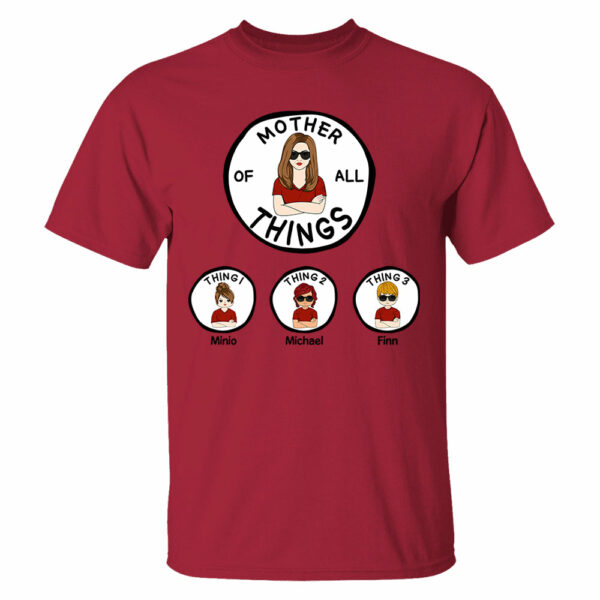 Grandma Of All Things Personalized Shirt - Mother's Day, Birthday Gift For Mother, Grandma - Image 11