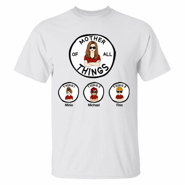 Grandma Of All Things Personalized Shirt - Mother's Day, Birthday Gift For Mother, Grandma - Image 12