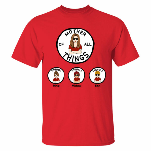 Grandma Of All Things Personalized Shirt - Mother's Day, Birthday Gift For Mother, Grandma - Image 2