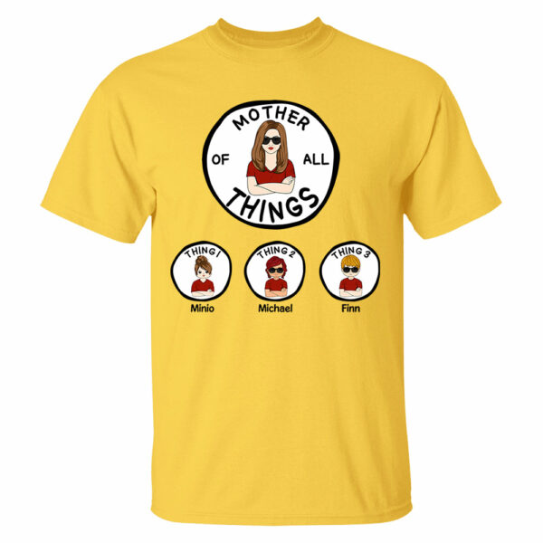 Grandma Of All Things Personalized Shirt - Mother's Day, Birthday Gift For Mother, Grandma - Image 7