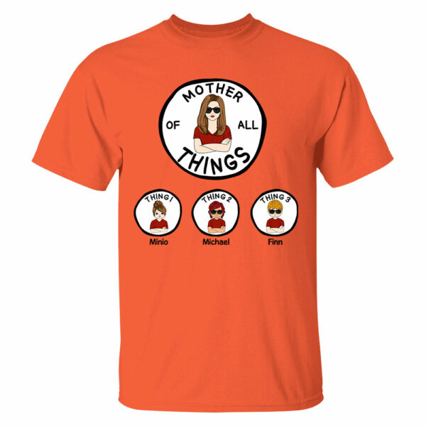 Grandma Of All Things Personalized Shirt - Mother's Day, Birthday Gift For Mother, Grandma - Image 5