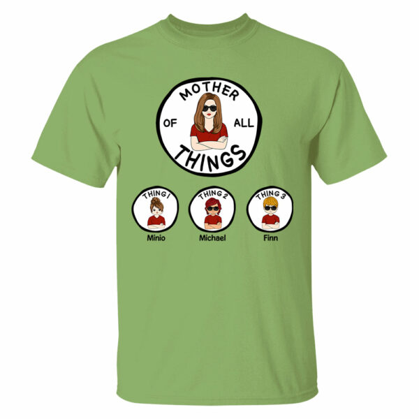 Grandma Of All Things Personalized Shirt - Mother's Day, Birthday Gift For Mother, Grandma - Image 3