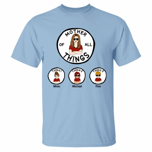 Grandma Of All Things Personalized Shirt - Mother's Day, Birthday Gift For Mother, Grandma - Image 4