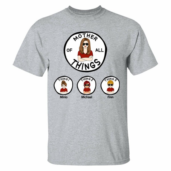 Grandma Of All Things Personalized Shirt - Mother's Day, Birthday Gift For Mother, Grandma - Image 6