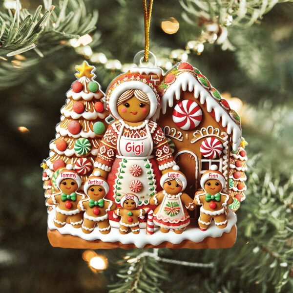 Grandma's Perfect Batch Personalized Grandma Standing Acrylic Ornament - Image 2