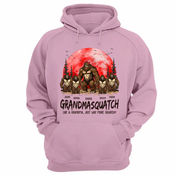 Grandmasquatch Like A Grandma Just Way More Squatchy - Personalized Shirt Gift For Grandma - Image 7