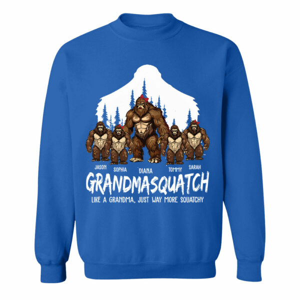 Grandmasquatch, Like A Grandma, Just Way More Squatchy - Personalized Shirt - Image 12