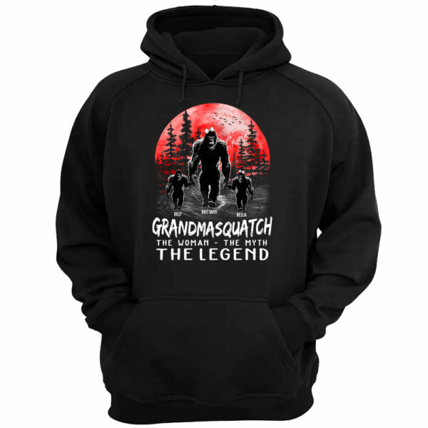 Grandmasquatch The Woman The Myth The Legend - Personalized Shirt - Image 3