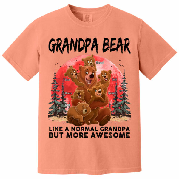 Grandpa Bear Like A Normal Grandpa - Personalized Shirt - Image 12