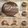 Grandpa Dad Kids Handprints - Personalized Classic Cap