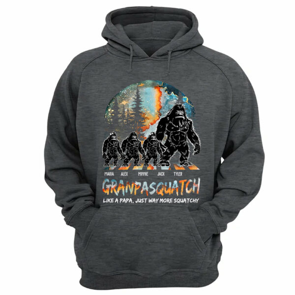 Grandpasquatch Like A Grandpa Just Way More Squatchy Personalized Shirt For Dad Grandpa - Image 10