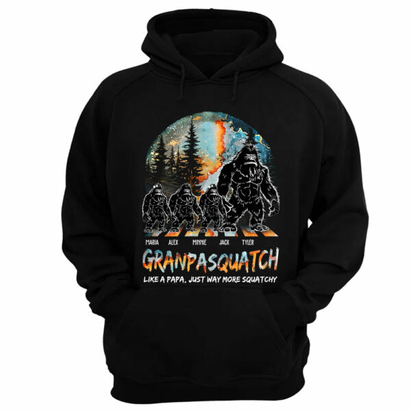 Grandpasquatch Like A Grandpa Just Way More Squatchy Personalized Shirt For Dad Grandpa - Image 9