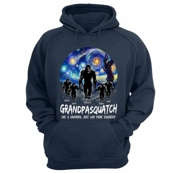 Grandpasquatch Personalized Shirt - Father's Day Gift For Family Members - Image 9