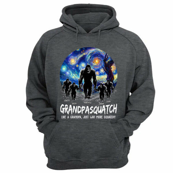 Grandpasquatch Personalized Shirt - Father's Day Gift For Family Members - Image 10