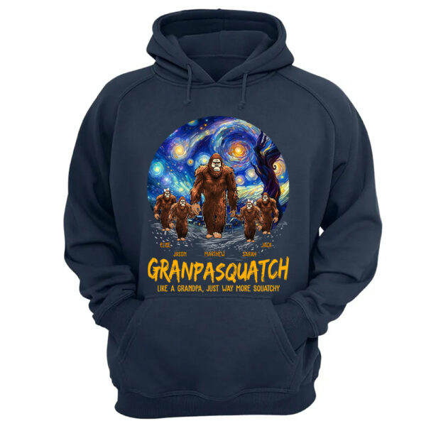 Grandpasquatch Personalized Shirt - Father's Day Gift For Family Members Vr2 - Image 8