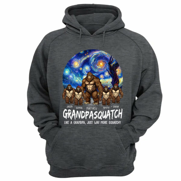 Grandpasquatch Personalized Shirt - Father's Day Gift For Family Members Vr3 - Image 9