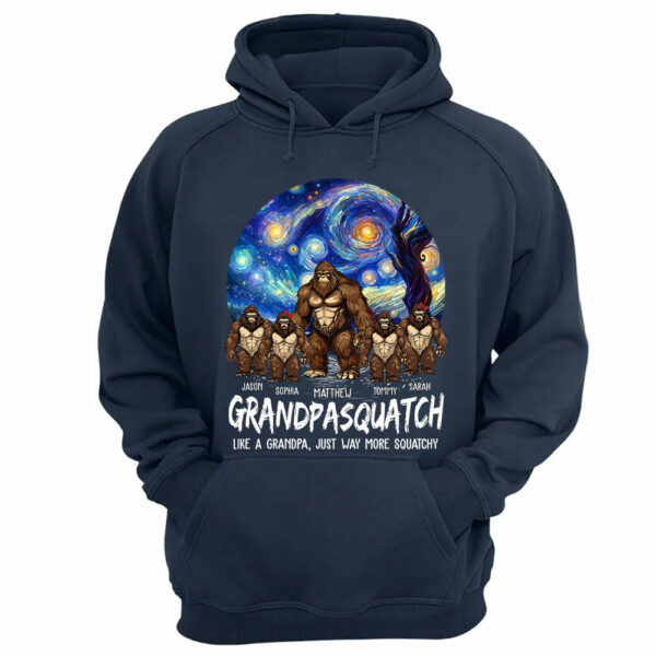 Grandpasquatch Personalized Shirt - Father's Day Gift For Family Members Vr3 - Image 10