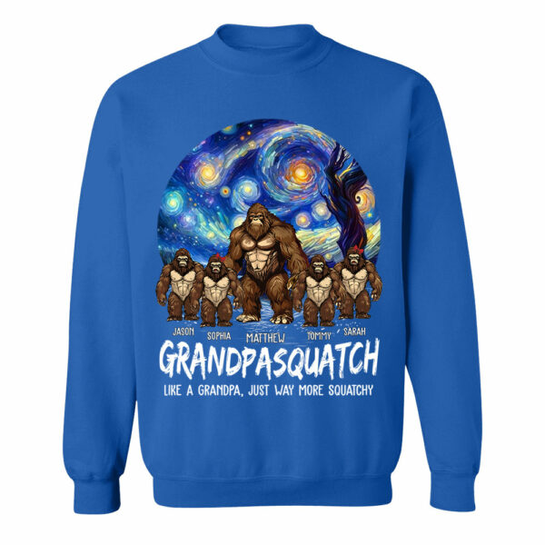 Grandpasquatch Personalized Shirt - Father's Day Gift For Family Members Vr3 - Image 12