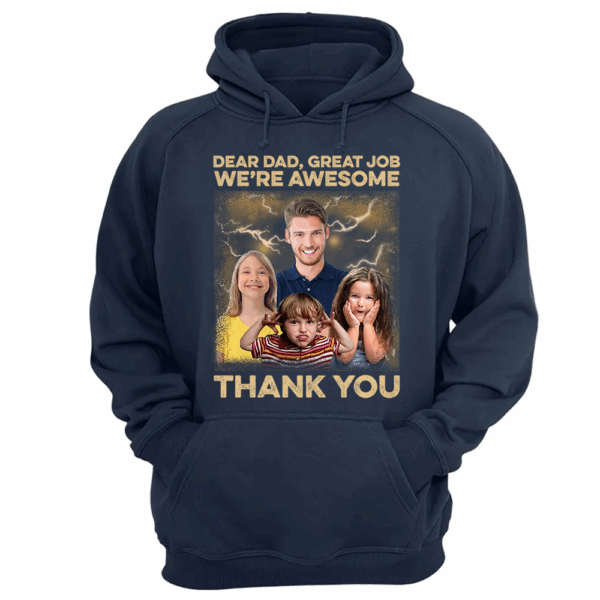 Great Job We're Awesome Vintage Bootleg Tee - Personalized Photo Shirt - Image 7