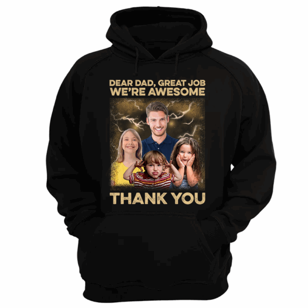 Great Job We're Awesome Vintage Bootleg Tee - Personalized Photo Shirt - Image 10