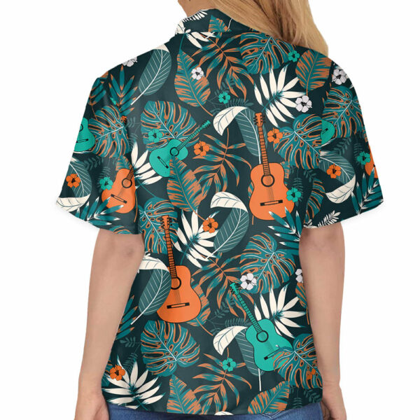 Guitar Hawaiian Shirt, Summer Gift, Hawaiian Shirts For Men, Aloha Beach Shirt - Image 5